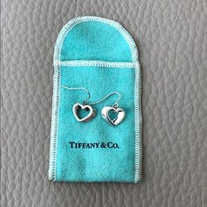 Tiffany & Co Geometric Heart Earrings